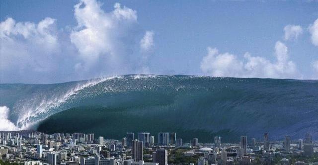 全国多地惊现大海潮现象，原因揭秘
