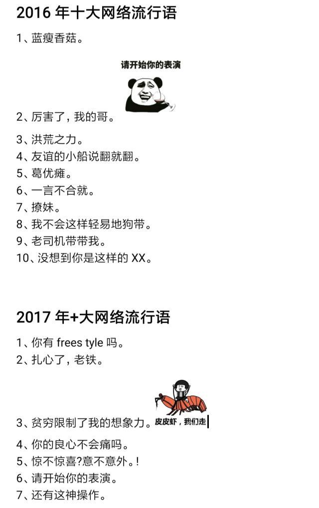 网络流行语大观园，掀起热潮的词汇盛宴