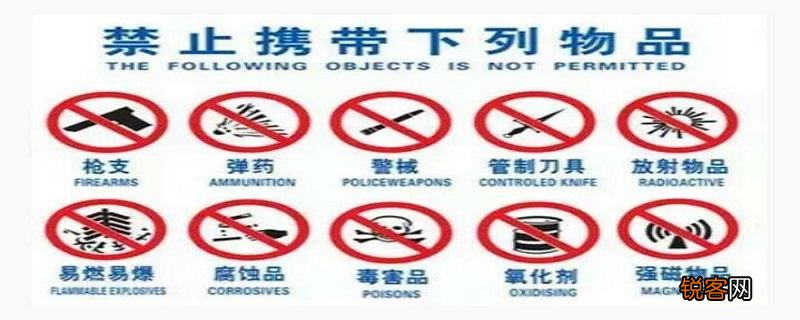 最新禁令物品全面概览
