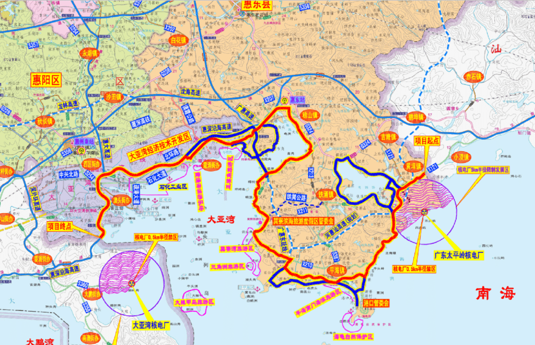 惠东县道路规划最新发布，启程探索自然美景，心灵平静之旅