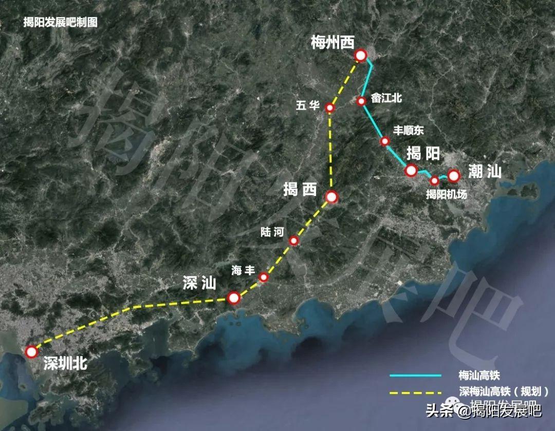 梅汕高铁线路图最新，自然美景的诗意之旅探索