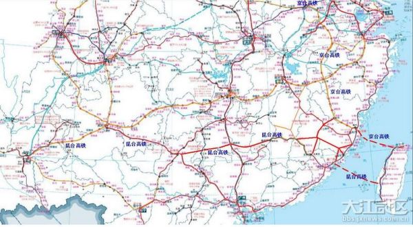 昆台高铁最新路线图及其区域发展影响分析